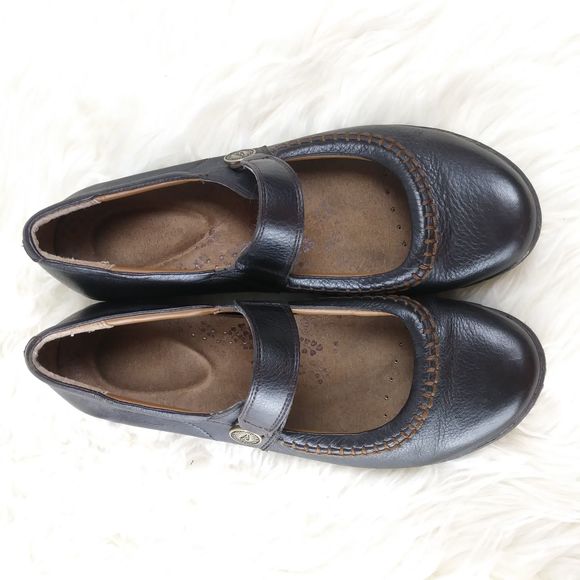 Hush puppies brown mary jane flats comfort - Picture 1 of 10
